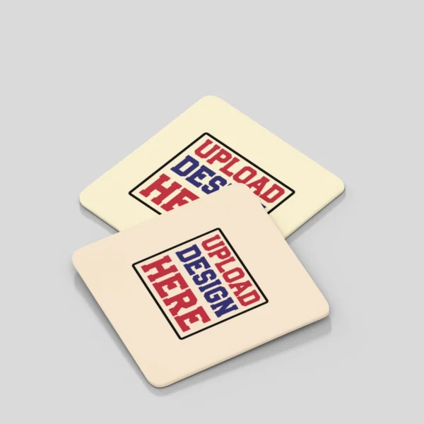 Custom Tea Coasters – Personalized Name or Quote Coaster Set (4 pcs) - Image 3