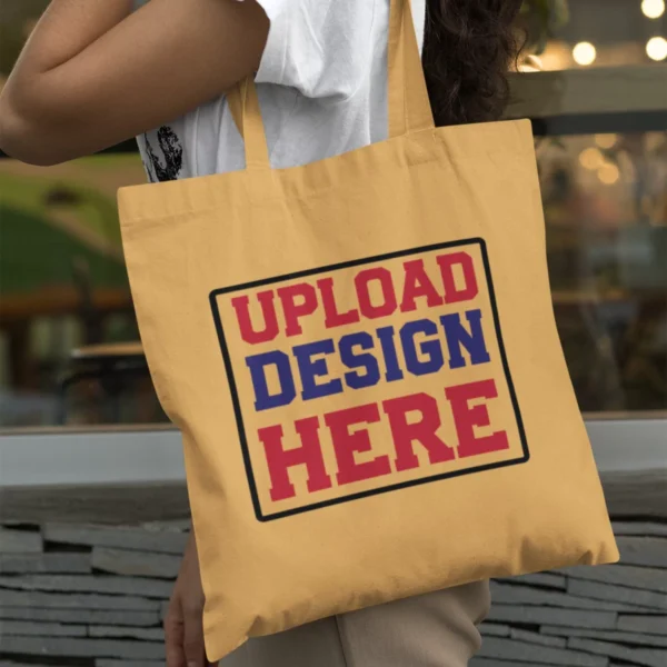 Personalized Tote Bag for Men & Women – Custom Name or Art Print - Image 3