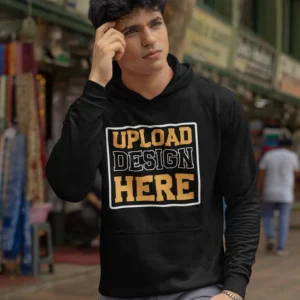 Men’s Hoodies – Customizable with Front, Back, Sleeve & Pocket Prints