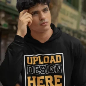 Men’s Hoodies – Customizable with Front, Back, Sleeve & Pocket Prints