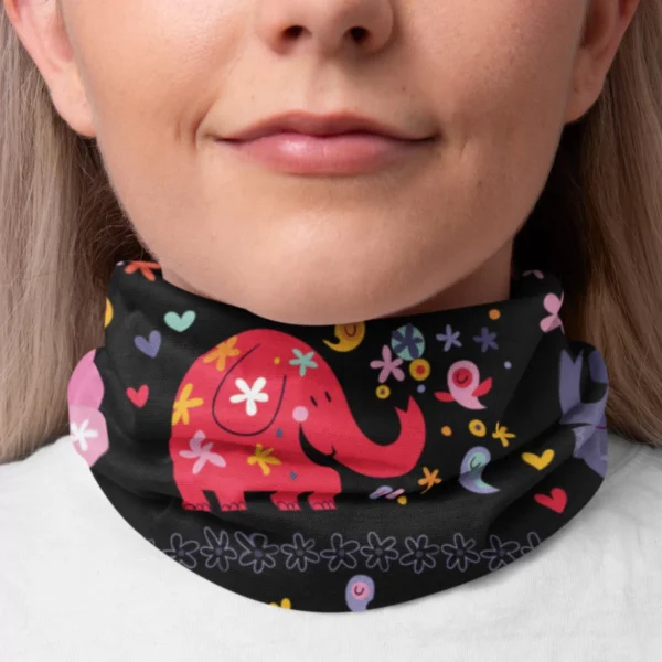 Customized Bandana Mask – Stylish & Personal Protective Face Cover(3 pcs) - Image 3