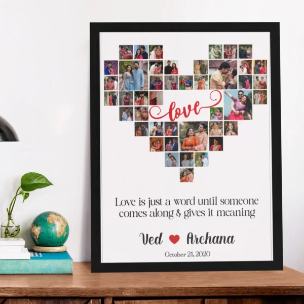 Poster Frame – Personalized Wall Art with Quote or Design