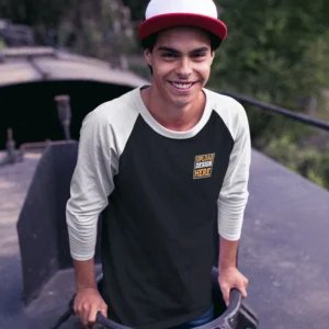 Customizable Raglan T-Shirts for Men – Print on Front, Back & Pockets | DivineBonds